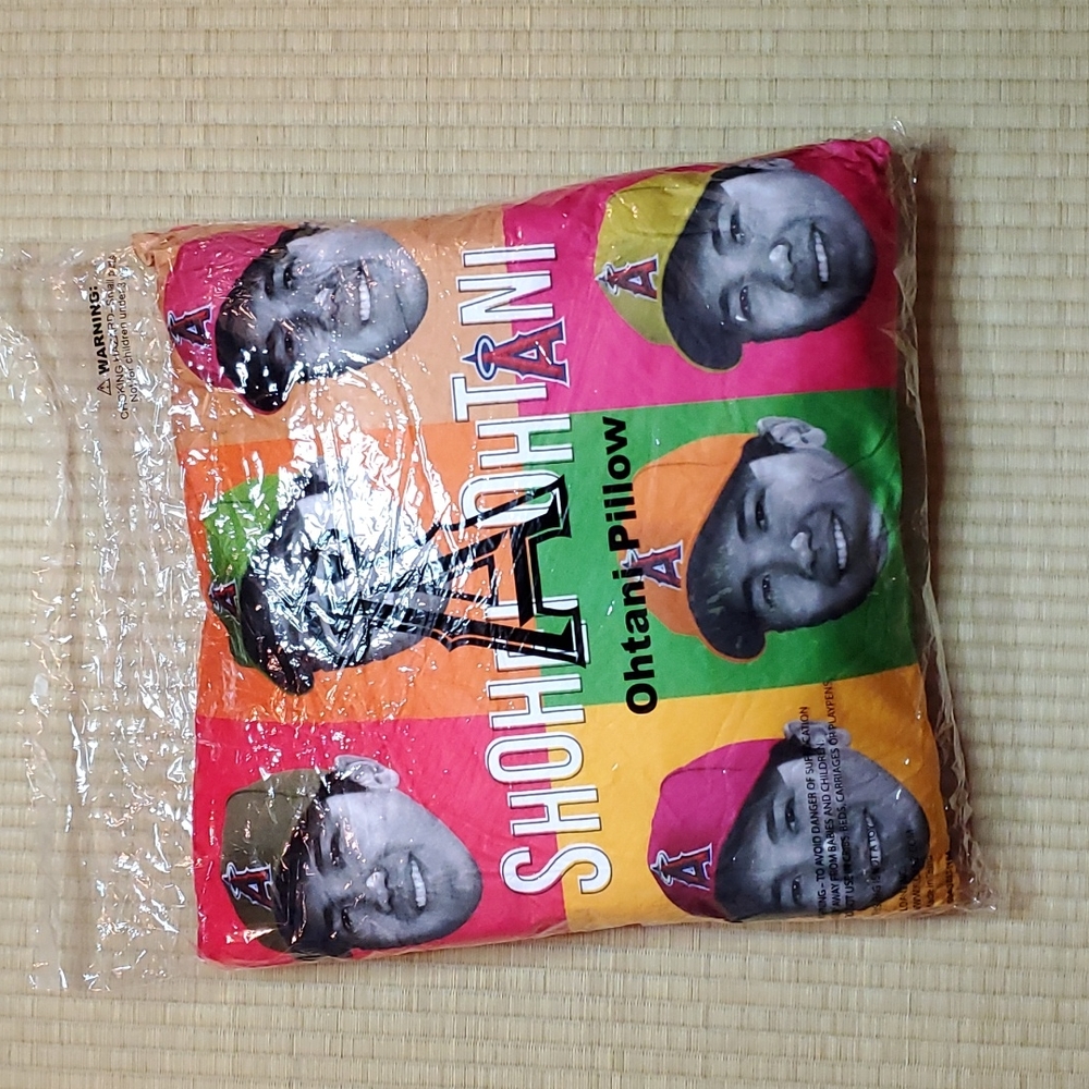 Anaheim Angels Shohei Ohtani Pillow